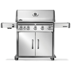 Napoleon | Rogue PRO 625 Propane Gas Grill with Infrared Side Burner, Stainless Steel | RP625SIBPSS-2