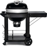 Napoleon | PRO 22 Inch Charcoal Kettle Grill W/Cart | Black | PRO22K-CART-3