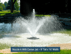 Air-O-Lator | Font'N-Aire Legacy 1/2HP Floating Fountain