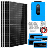 SunGold Power | Complete Solar Kit 6500W 10.24kWh Lithium Battery | SGK-65PRO