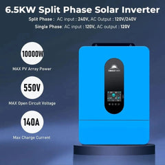SunGold Power | Sgm-655m(6.5kw Inv+6*370w PV+100ah Bat) | SGM655M/SGM6510M