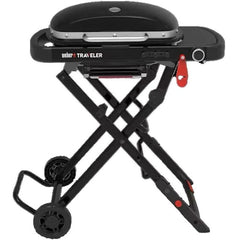 Napoleon | TravelQ 285 Portable Propane Gas Grill with Griddle | Red | TQ285-RD-1-A