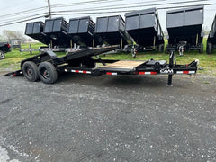 CAM Superline 7 x 21 Heavy Duty Split-Tilt Trailer – Extra Wide Deck