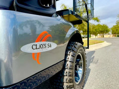 2017 E-Z-GO Express S4 Clays Limited Edition Golf Cart for Sale