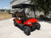 Red 2024 HONOR LSV 2+2 G1 Lifted Lithium Golf Cart for Sale
