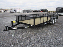 Premier 7 x 20 Landscape Utility Trailer – HD Ramp Gate