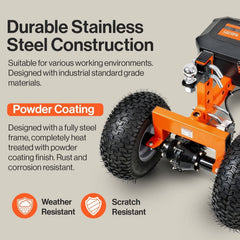 SuperHandy Orange Steel Dolly 5396040