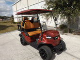 Red 2024 GORILLA G4 LI 4 Pass Lithium Golf Cart for Sale