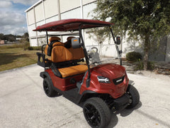 Red 2024 GORILLA G4 LI 4 Pass Lithium Golf Cart for Sale