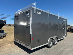 Car Mate 8.5 x 20 Enclosed Cargo Trailer – Contractor Ramp Door
