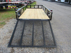 Premier 5 x 10 Landscape Utility Trailer – Rear Ramp Gate