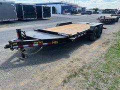 Big Tex 14EH Low Profile 7 x 16 Equipment Trailer – Mega Ramps