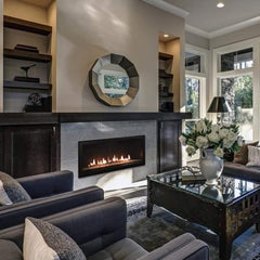 American Hearth | Boulevard Linear Gas Fireplace 36 in | DVLL36BP92N