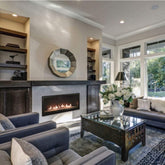 American Hearth | Boulevard Linear Gas Fireplace 48 in | DVLL48BP92N-3