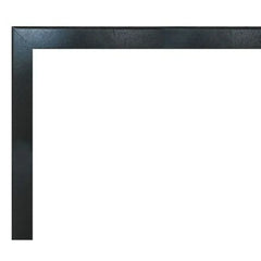 American Hearth | Boulevard Beveled Window Frame Textured Black 60 in | DF602LBLX