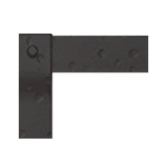 American Hearth | Boulevard Forged Iron Frame 60 in Distressed Pewter | DFF60FPD