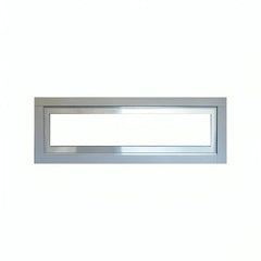 American Hearth | Boulevard Linear Frame with Glass Window 60 in | DFEV60LSS