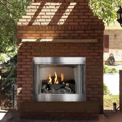 American Hearth | Carol Rose VentFree Outdoor Firebox 42 in Coastal Collection | OP42FB2MF