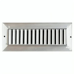 American Hearth | Carol Rose Outdoor Fire Pit Accessory Linear Stainless Steel Register Kit | BRB