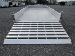 Sport Haven 7×18 Aluminum Landscape Trailer: Heavy Duty Ramp