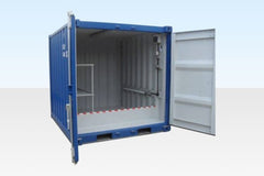 8Ft X 8Ft Raised Bunded Store