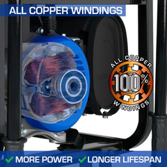 DuroMax 13,000 Watt Dual Fuel Portable Generator XP13000EH