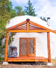 Phoenix Domes | Heavy Duty Frame 4-Season Glamping & Yoga Package Dome | 33'/10m