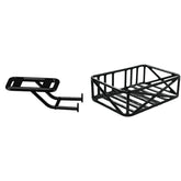 Eunorau | Flash Rear Rack and Basket Kit | FLASH-PK-HK-BK