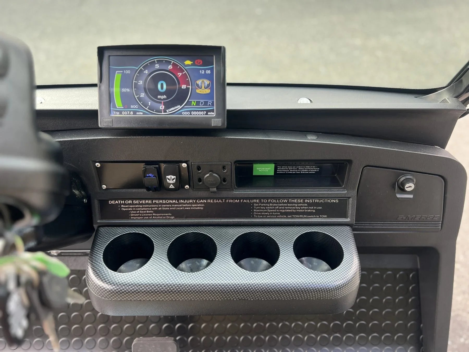 2023 Tomberlin E4 SS Saloon Golf Cart for Sale