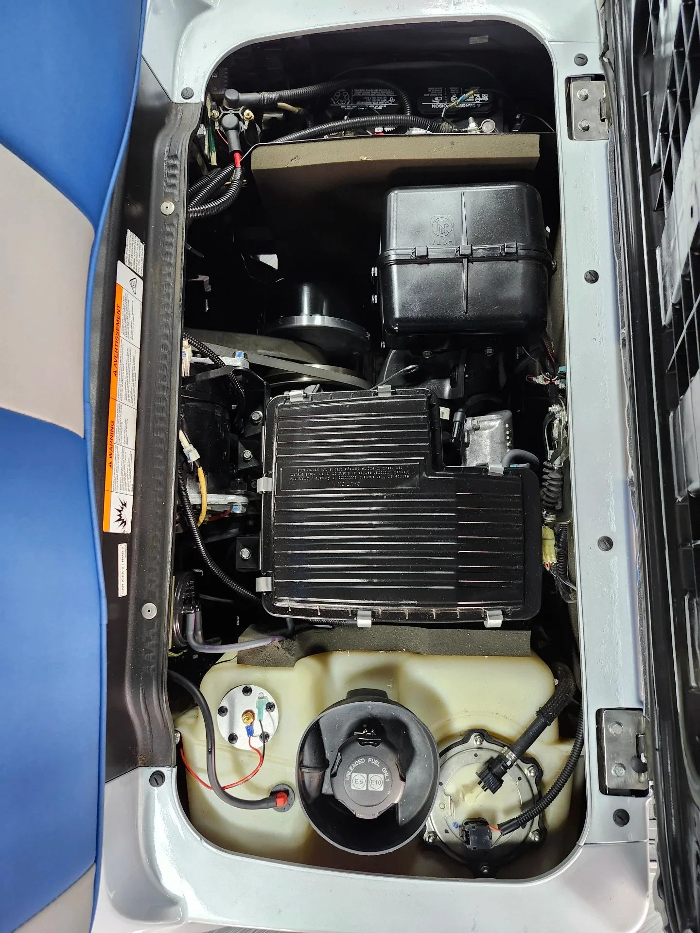 Blue 2021 Yamaha Drive 2 QuieTech EFI Golf Cart for Sale