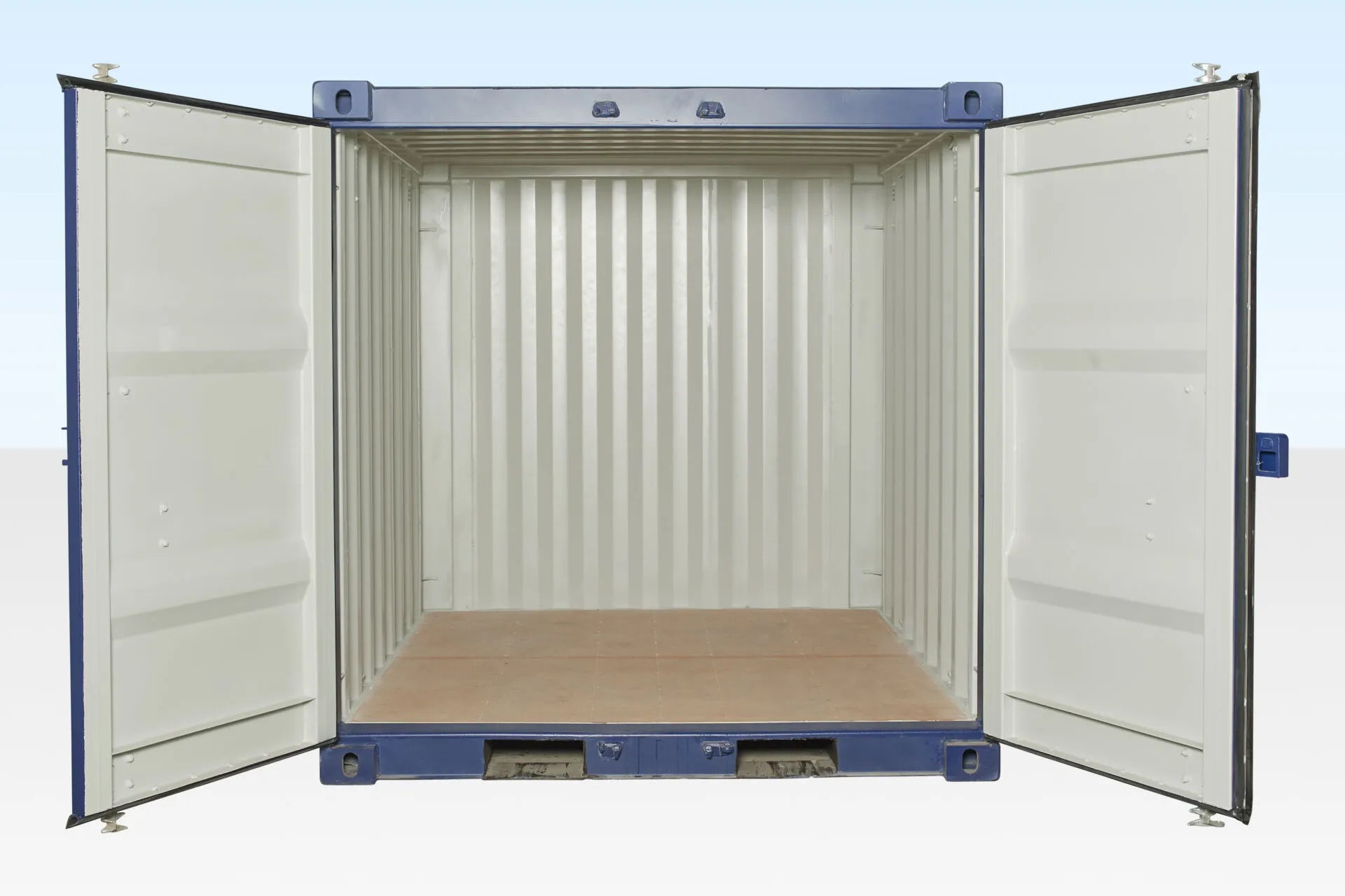 8Ft Shipping Container One Trip (Blue)