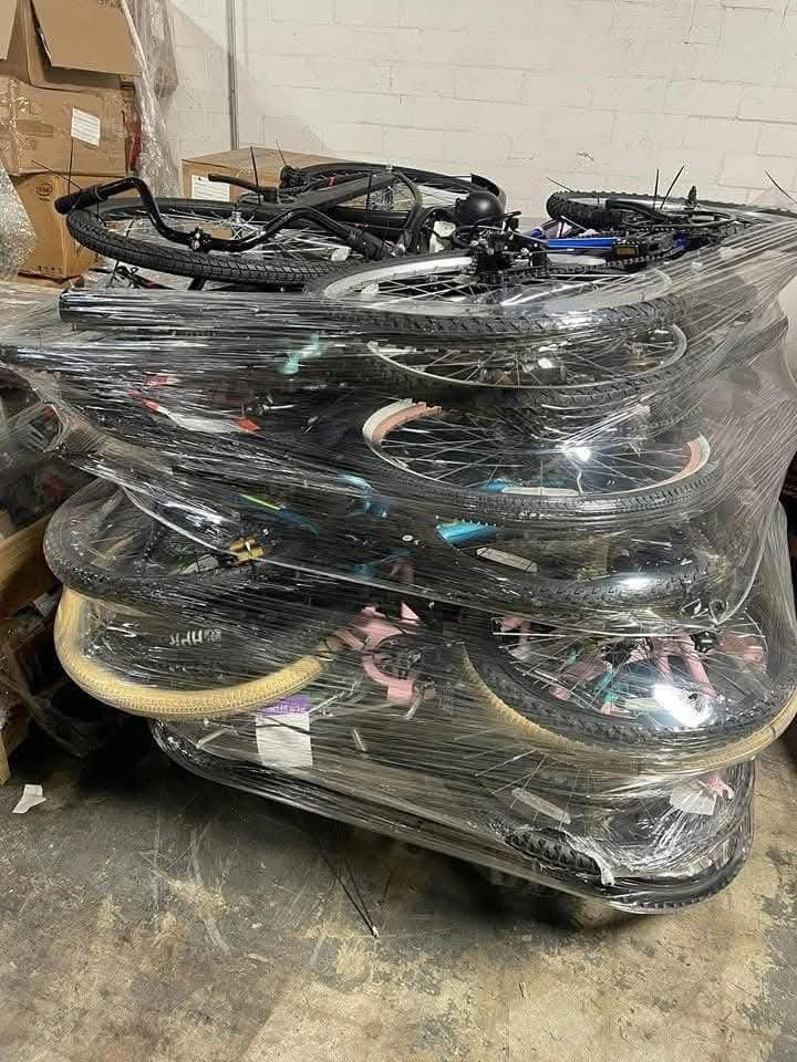 Mixed New Bicycle Pallets