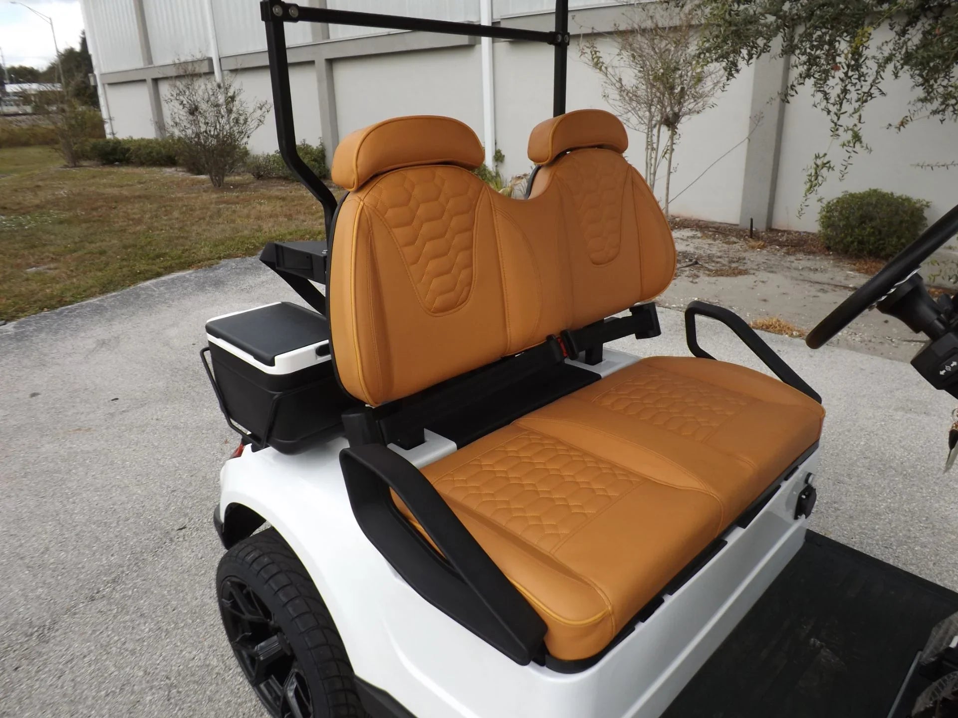 White 2024 GORILLA G2 LI 2 Pass Lithium Golf Cart for Sale