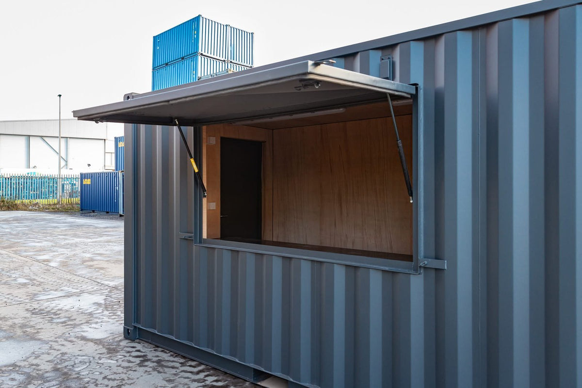20ft Customised Container Kiosk – Fully Converted &amp; Ready to Use
