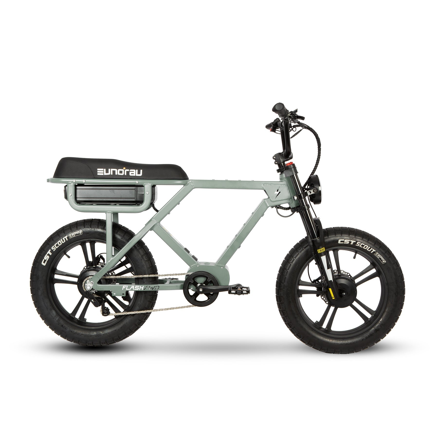 Eunorau | Flash | FLSHLT2019GB2US - Moon Black Mid-drive