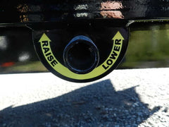 BWise 8 x 24 Deckover Equipment Trailer – Pop Up Beavertail