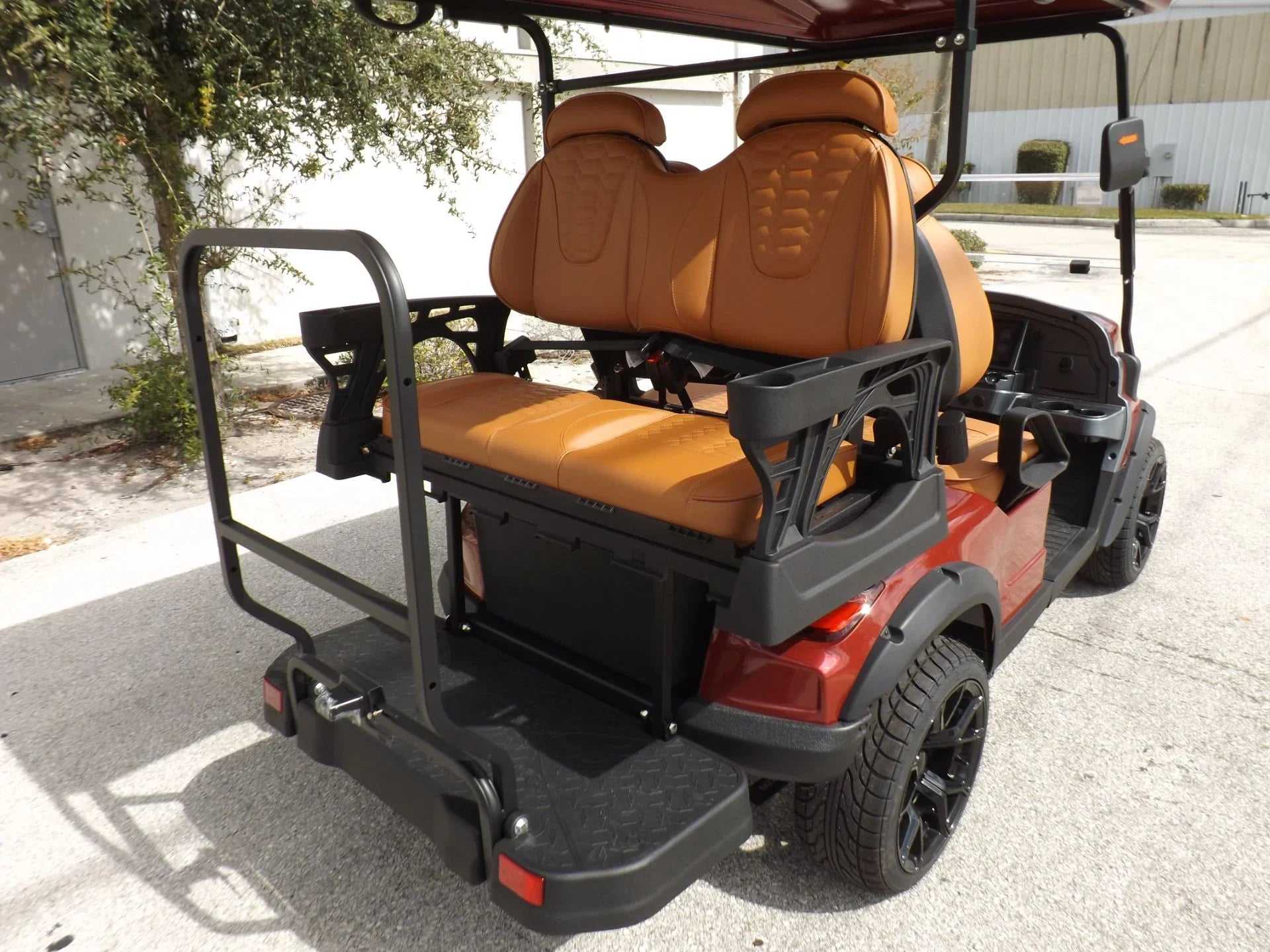 Red 2024 GORILLA G4 LI 4 Pass Lithium Golf Cart for Sale