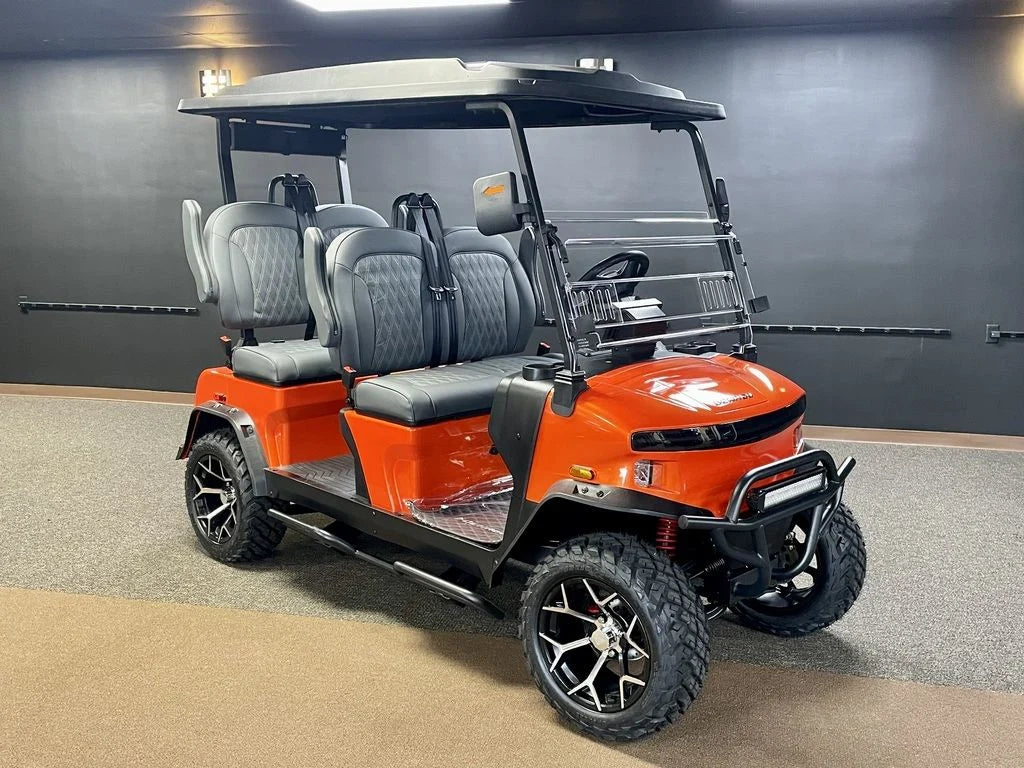 2026 EV Rover XL Denago Golf Cart for Sale (Orange)
