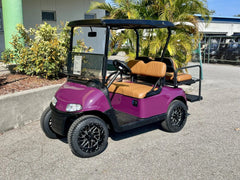2020 E-Z-GO RXV Elite Lithium Plum Golf Cart for Sale (Plum Purple)