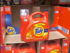 Tide liquid laundry detergent pallets