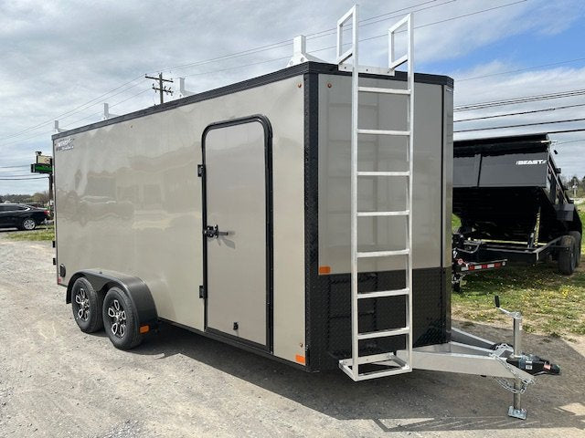 Nitro 7×16 Enclosed Cargo Trailer- Contractor Package