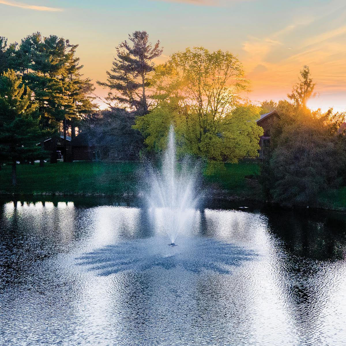Scott Aerator | Amherst Display Fountain for Small, Medium, Large, and Commercial Ponds