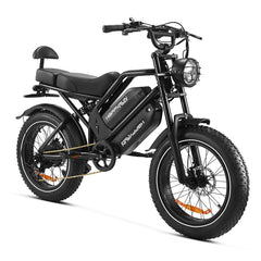 HappyRun | G70 Dual-Battery Electric Cargo Bike – 750W (2000W Peak), 48V 26Ah, 85-Mile Range, UL 2849 Certified