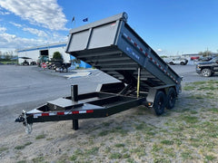 BWise 7 x 14 Low Profile Dump Trailer – Tarp Kit