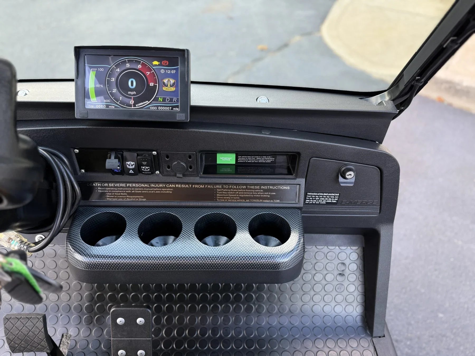 2023 Tomberlin E4 Ghosthawk Golf Cart for Sale