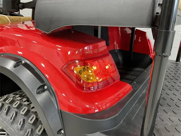 Red 2023 Advanced EV LT-A627.2+2G Golf Cart for Sale