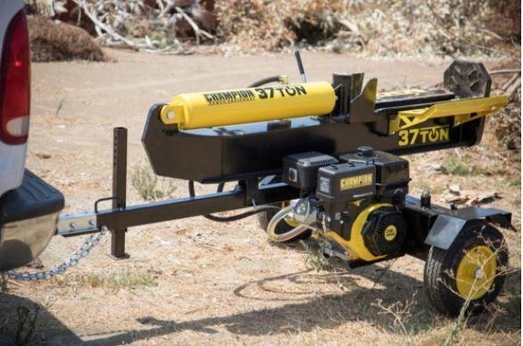 Champion 100330 37 Ton Horizontal/Vertical Towable Log Splitter New