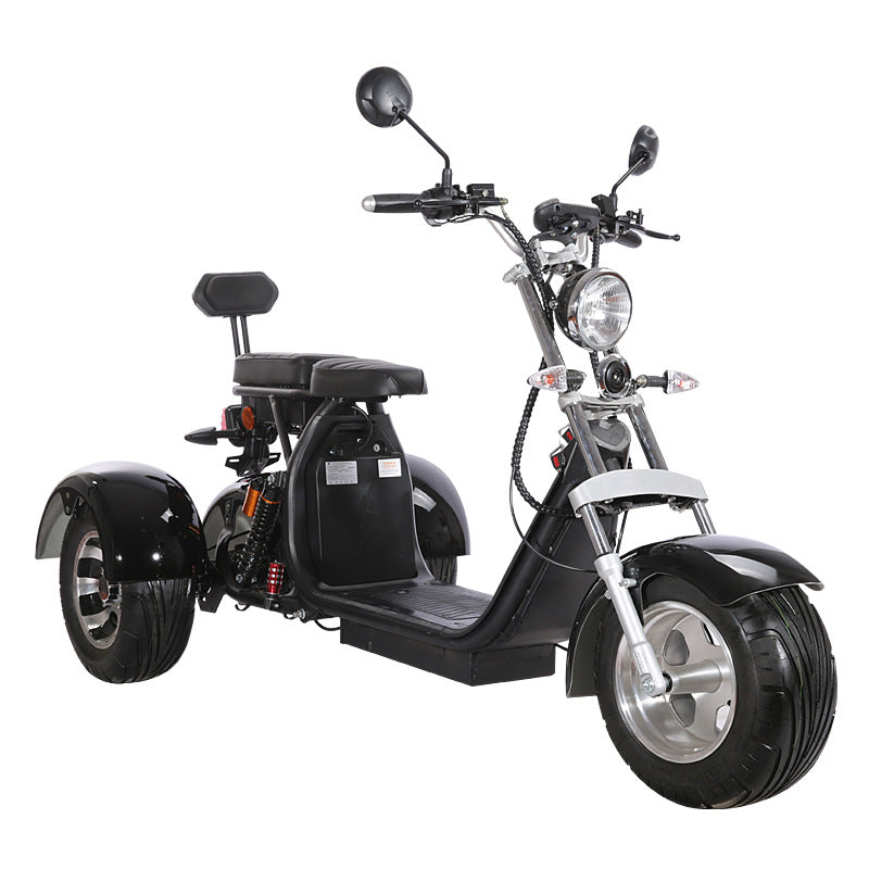 SoverSky | T7.1/T7.2 Electric Trike | 2000W 60V Dual Battery - Red 40Ah