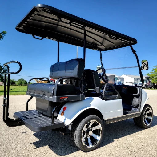 2024 Evolution 48v Lithium Electric Golf Cart with Custom Rims & Flip Seat
