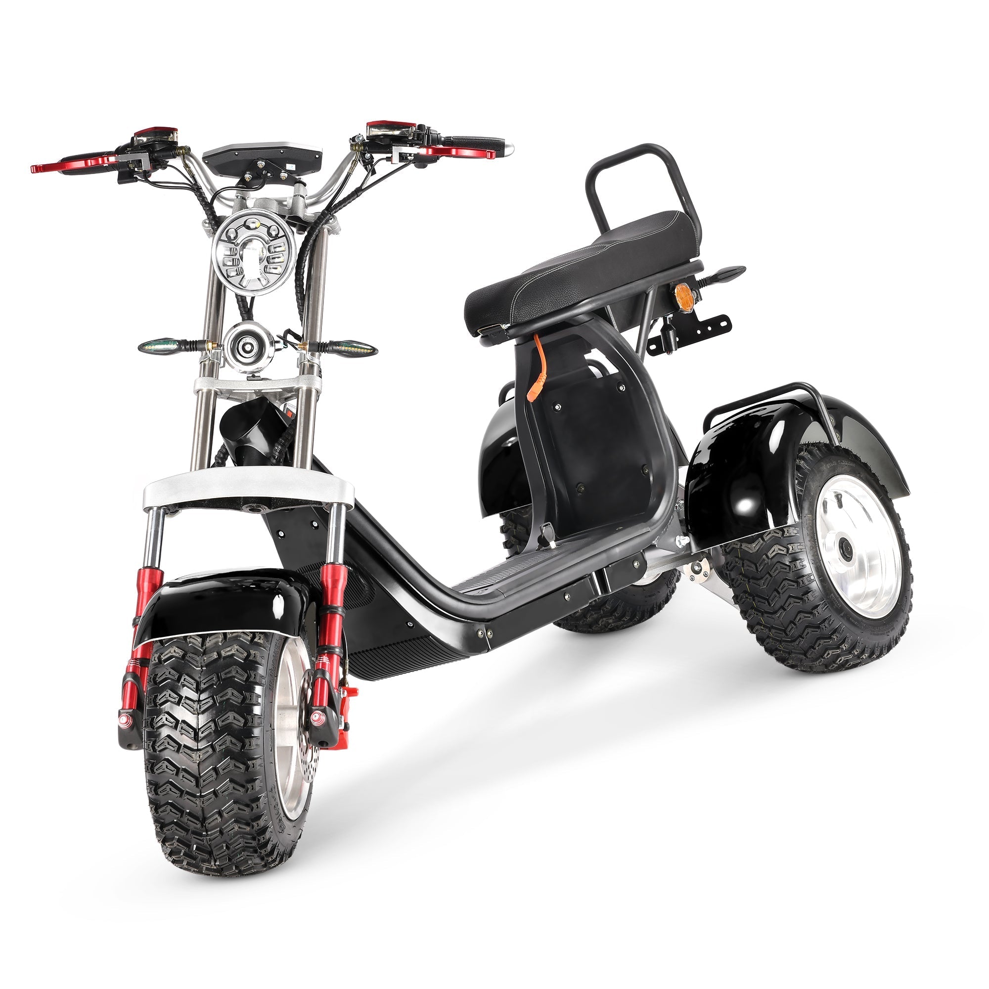 SoverSky | T7.4 Swinging Electric Trike | Dual 2000W 60V 40Ah